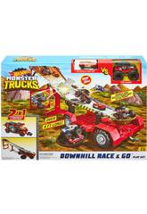Hot Wheels Monster Truck Pista Downhill Race & Go Mattel GFR15