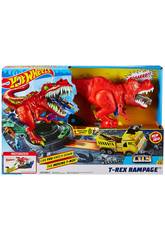 Hot Wheels Rampa T-Rex PlaySet con Lanciatore Mattel GFH88