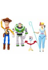 Toy Story 4 Kit 4 Figurines de Base Mattel GHV24