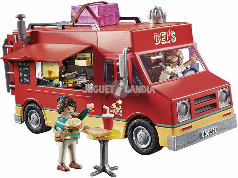Playmobil The Movie Food Truck Del's 70075