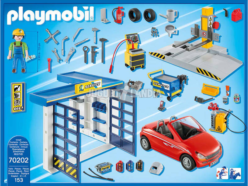 Playmobil City Life Werkstatt von Wagen 70202