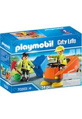 Playmobil Vehículo de Limpieza 70203