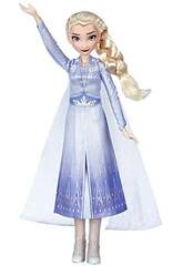 Frozen 2 Poup�e Chantante Elsa Hasbro E6852TGO