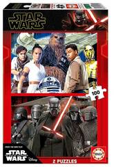 Puzzle 2x100 Star Wars Epis�dio IX Educa 18359