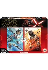 Puzzle 2x500 Star Wars �pisode 9 Educa 18361