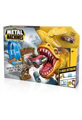 Metal Machines T-Rex Attack avec Voiture en Métal Zuru 11005213