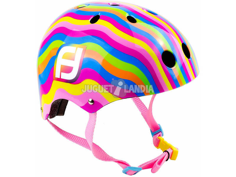 Helm und dem Schutzset Funbee Regenbogenschutz von D'Arpèje OFUN318-C