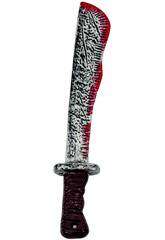 Machete Ensangrentado 43 cm. Rubies S7712