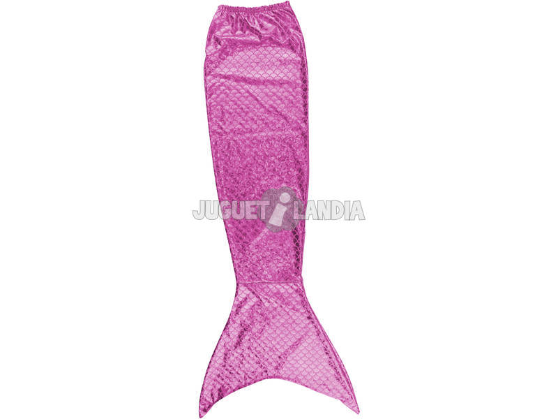 Cola sirena con aletas rosa 6 8 — DonDino juguetes