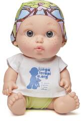 kahlköpfigen Baby Puppe Laura Pausini von Juegaterapia 180