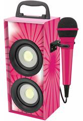 Mini Torre de Sonido Bluetooth con Microfono Lexibook BTP155PKZ