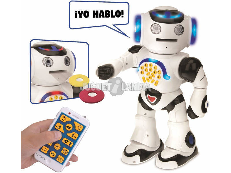 Robot Powerman Edukative Unterhaltung Lexibook ROB50ES