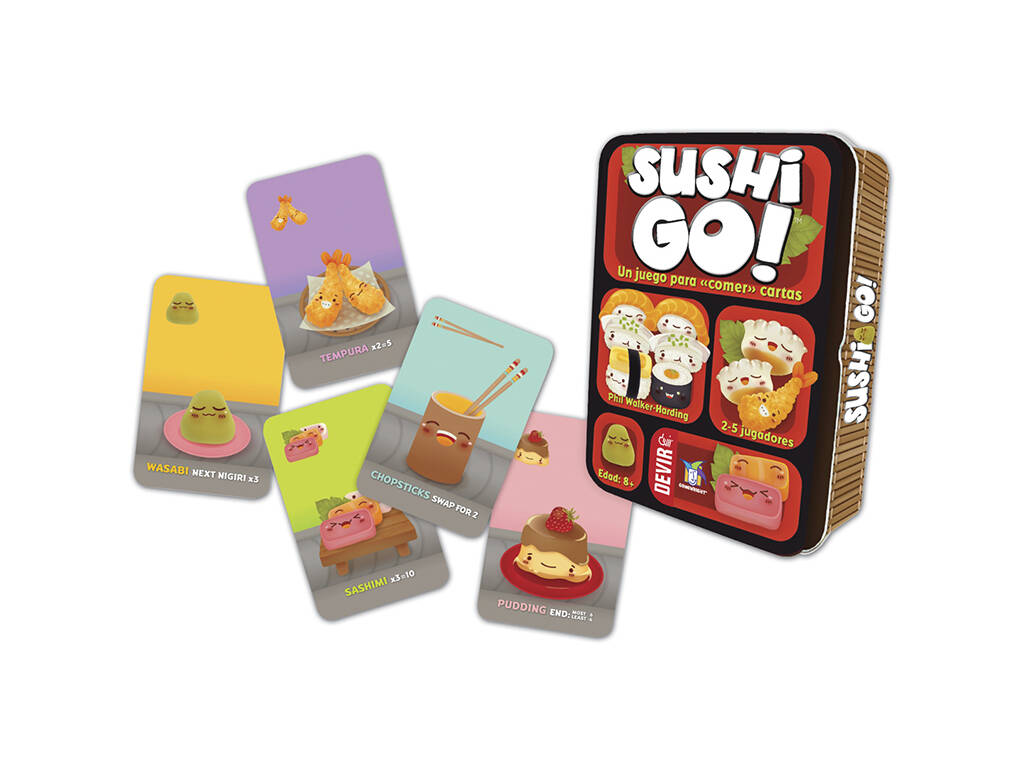 Jogo De Tabuleiro Sushi Go! Devir BGSUSHI