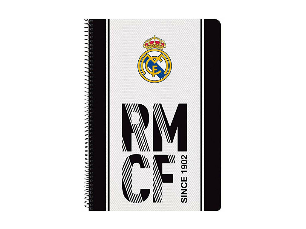 Libreta Folio Tapas Duras 80 h. Real Madrid Safta 511854066