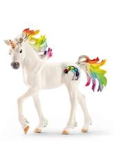 Licorne Arc-en-Ciel Poulain Schleich 70525