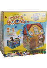 Casa Tela con 100 bolas 6 cm.