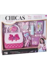 Chicas Moderna Borsa con Accessori 8 accessori