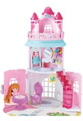 Ch�teau de Princesse avec Poup�e 12 cm. et des Accessoires