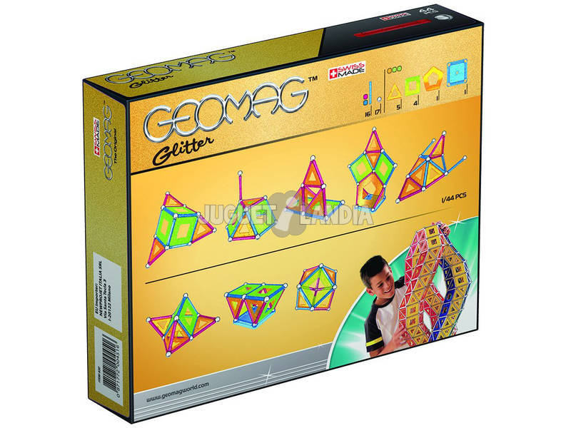 Geomag Classic Glitter 44 Piezas Toy Partner 532