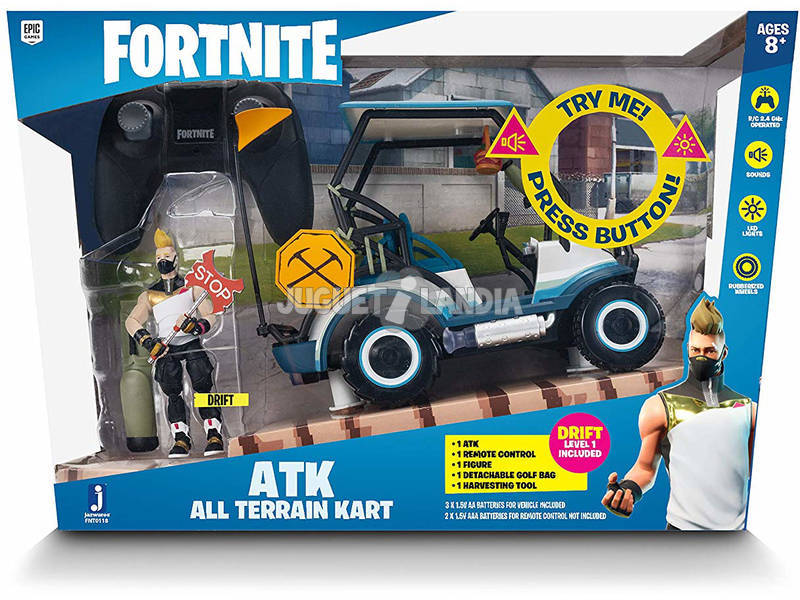 Fortnite Funksteuerung All-Terrain Kart Mit Figur Drift Toy Partner FNT0118