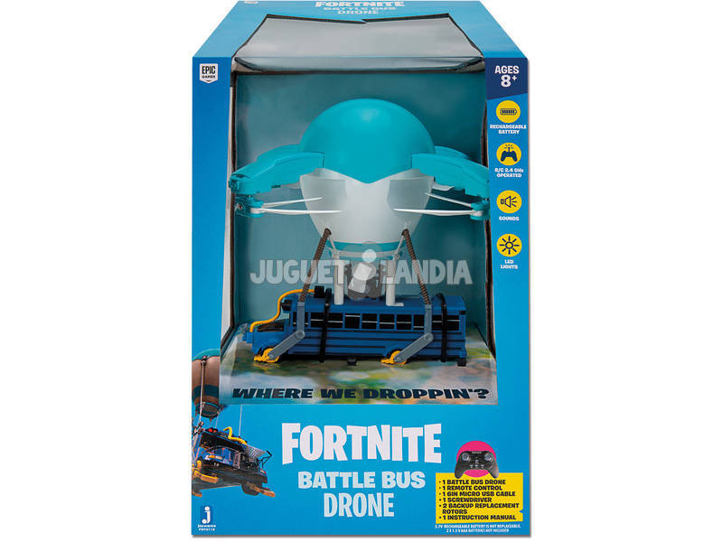 Fortnite Drone Battle Bus Toy Partner FNT0119
