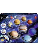 Puzzle 3D El Sistema Planetario Ravensburger 11668