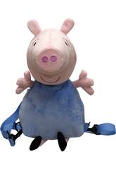 Sac à Dos en Peluche 3D Peppa Pig George 30 cm. CYP MC-103-PG