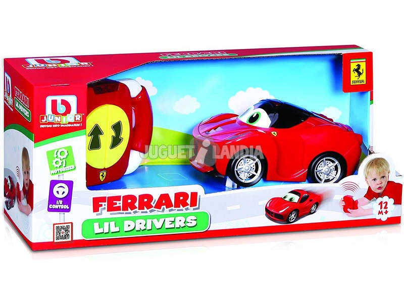 Burago Junior Comando Ferrari Lil Drivers Comandado à distância Tavitoys 16-82000