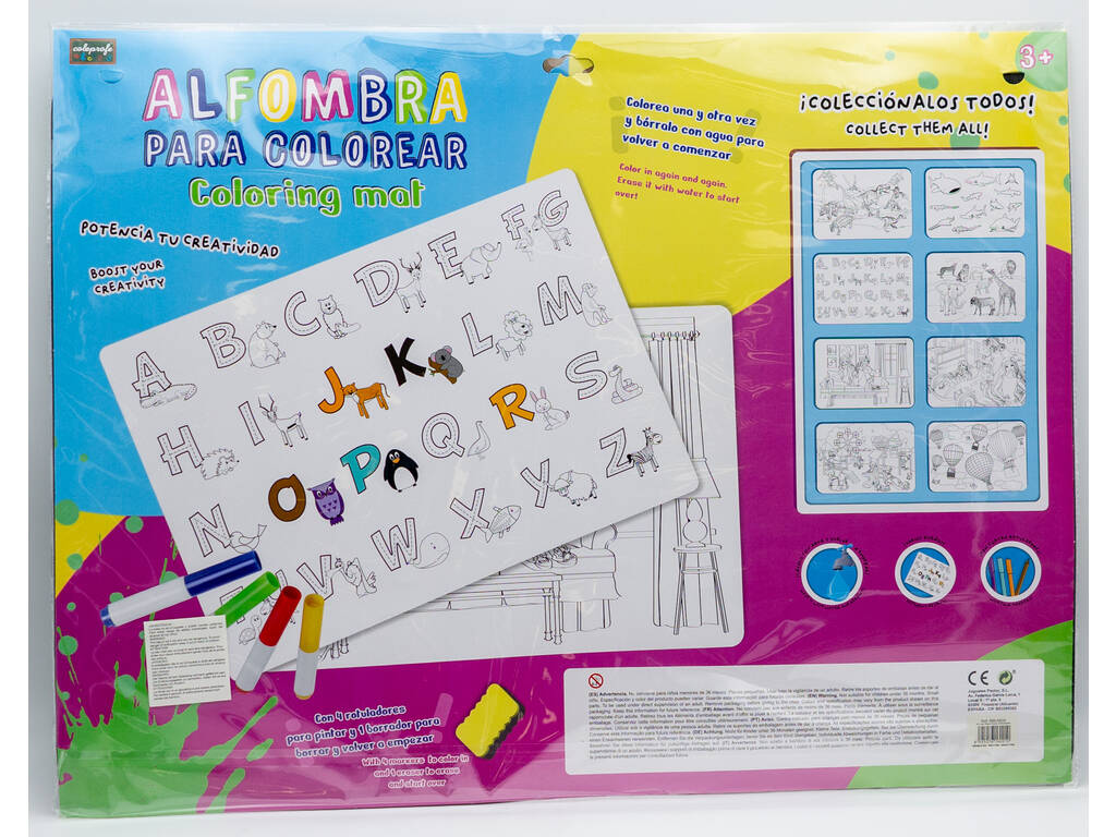 Tapis Pour Colorée Animaux
