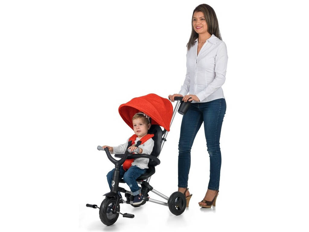 Tricycle Pliable Nova Rouge QPlay 491