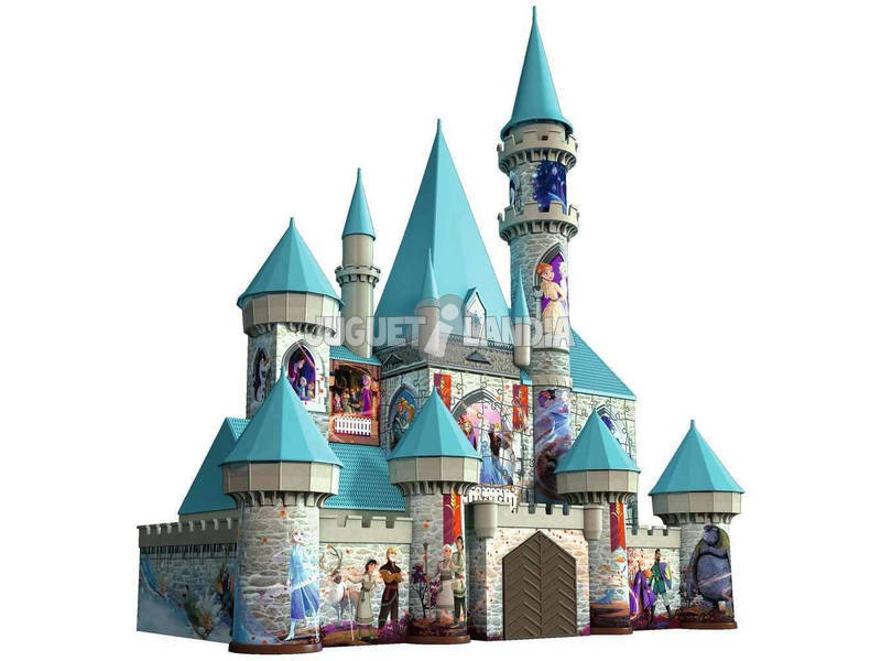 Puzzle 3D Schloss Frozen 2 Ravensburger 11156