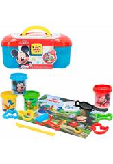 Mickey Valise de P�te � Modeler avec des Moules et des Outils Colorbaby 77180