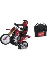 Radio Control 1:16 Motocross Racer Red Taiyo 500000B