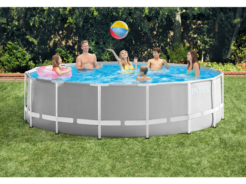 Abnehmbarer Pool Prisma Rahmen Premium Pool Set 15ftx48 In Intex 26726
