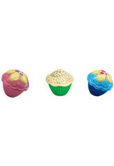 Pack 3 Bonecas Mini Cupcake Surprise Toy Partner 11150