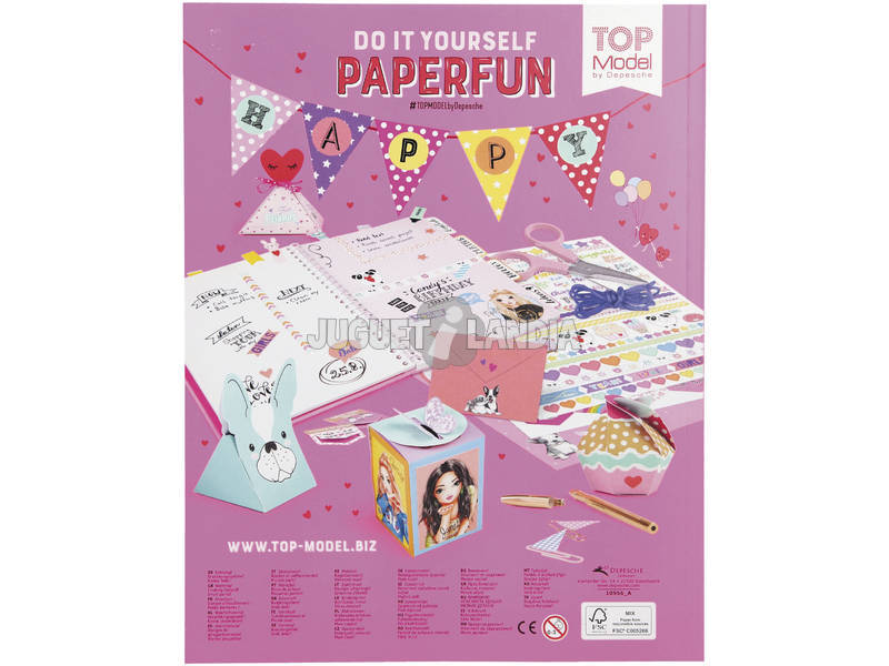 TopModel Paper Fun Book 10956