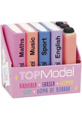 TopModel Gomme Mini livres scolaires et stylos Dog 3942
