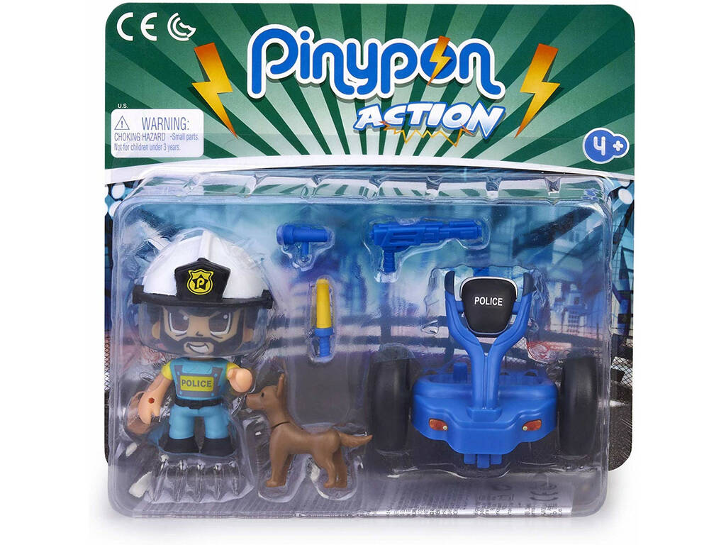 Pinypon Action Policía con Segway Famosa 700015584