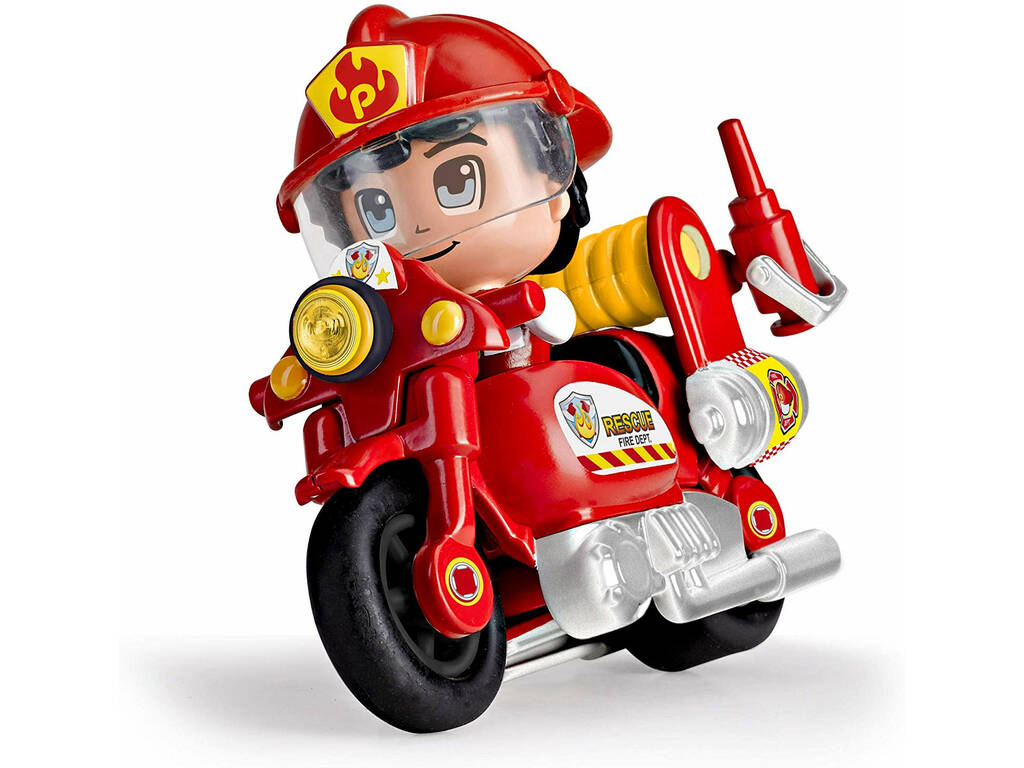 Pinypon Action Moto de Pompier Famosa 700015636