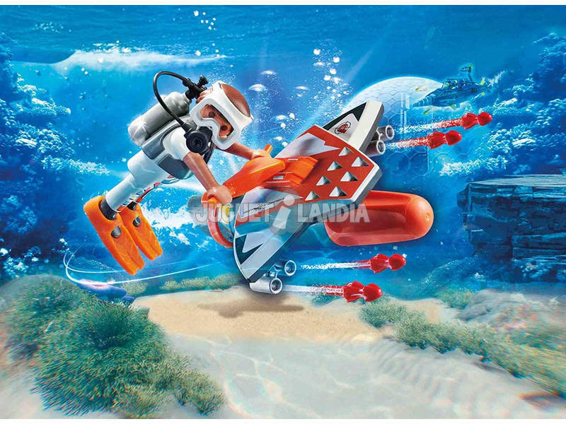 Playmobil Unterwasser Flügel Spyteam 70004