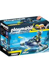 Playmobil Team S.H.A.R.K. Nave Razzo 70007