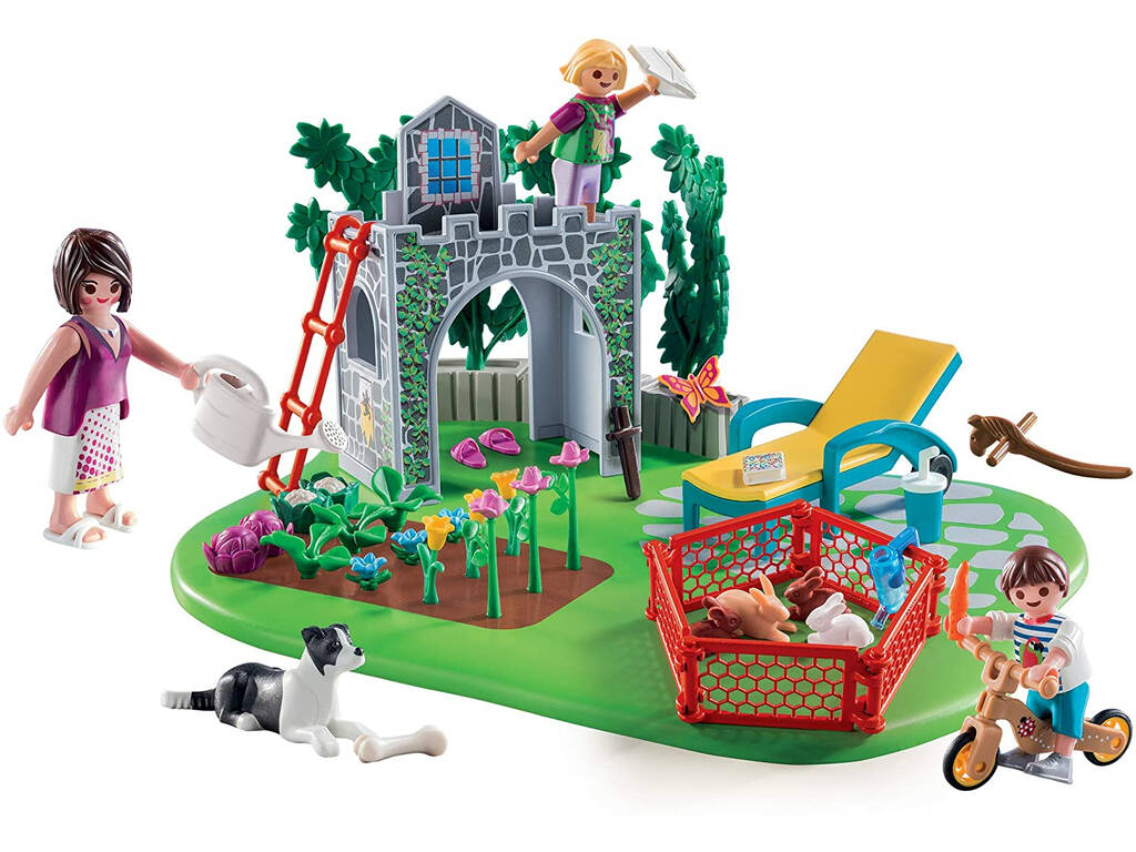 Playmobil Superset Famille dans le Jardin 70010