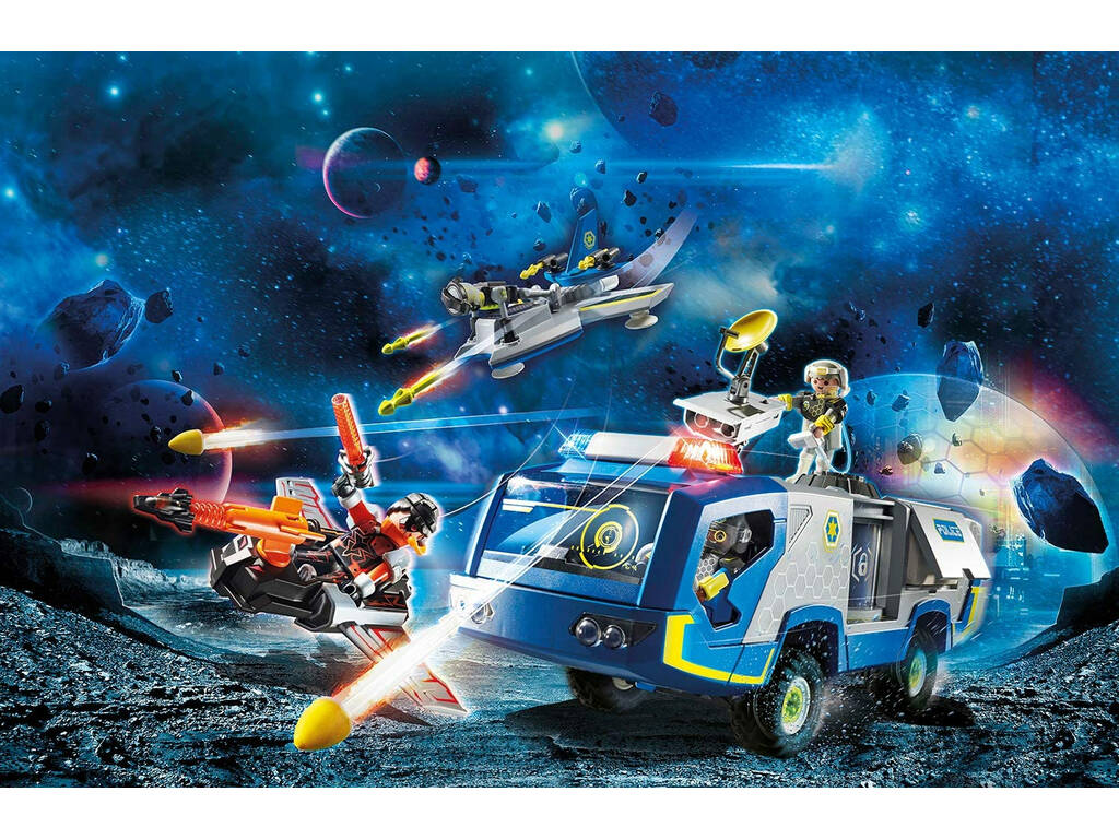 Playmobil Police Galactique Camion 70018