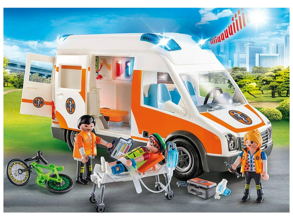 Playmobil Ambulancia con Luces 70049