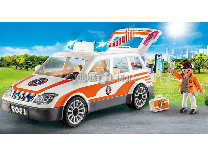 Playmobil Notfallauto mit Sirene 70050