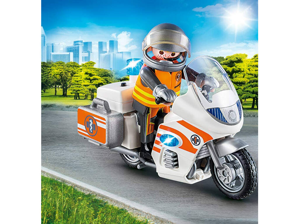 Playmobil Moto de Emergencias 70051