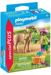 Playmobil Bambina con Pony 70060