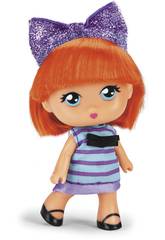 Barriguitas Love & Glitter Fiocco Lilla Famosa 700015701