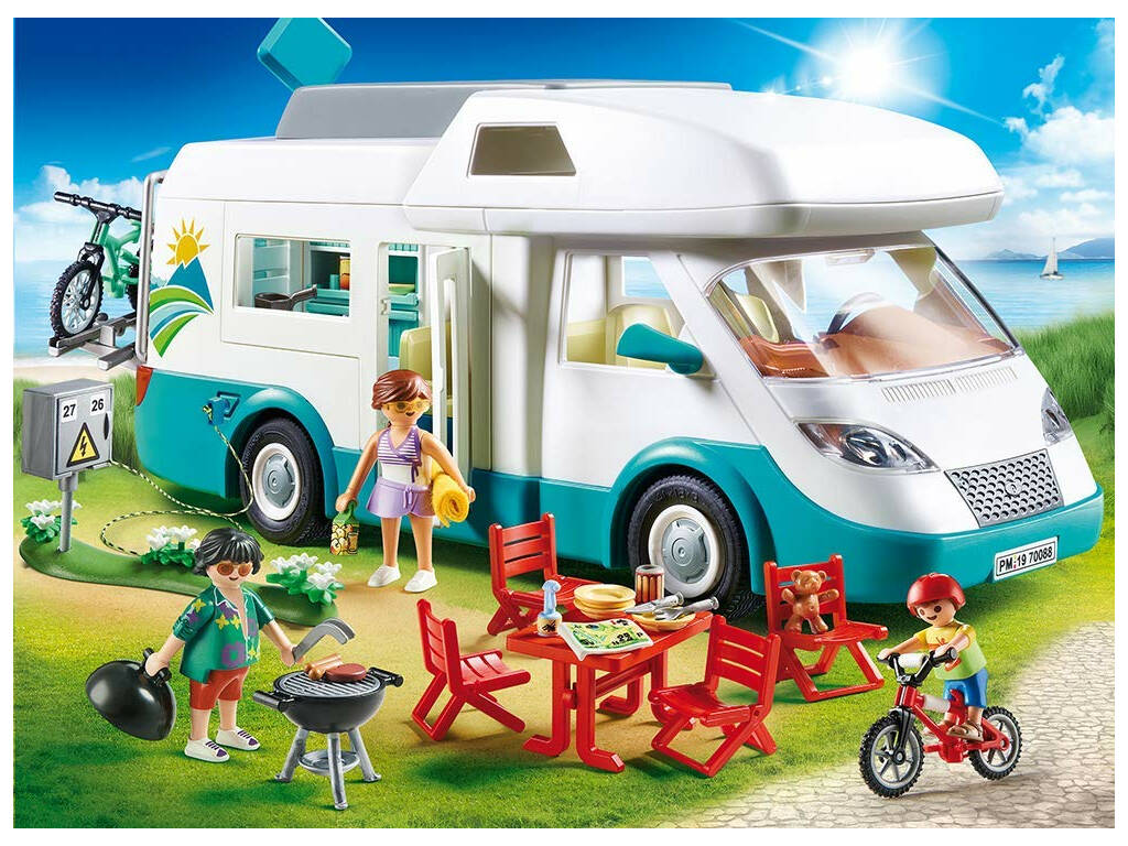 Acheter Playmobil Caravane d'été 70088 - Juguetilandia