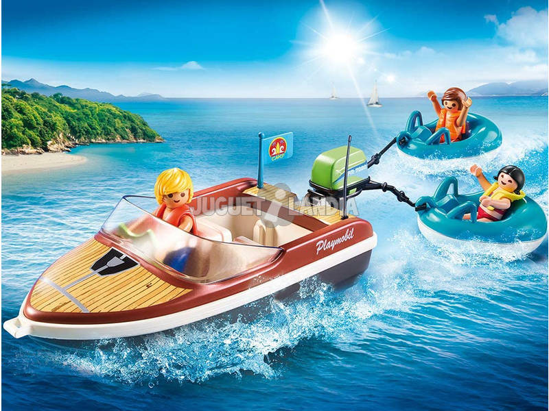 Playmobil Barca con Galleggianti 70091